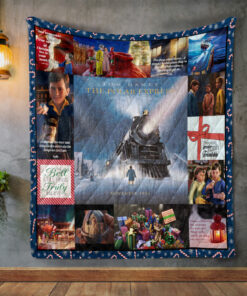 Buy The Polar Express Style2 Quilt Blanket & Quilt Bedding Set