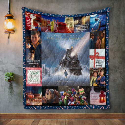 Buy The Polar Express Style2 Quilt Blanket & Quilt Bedding Set