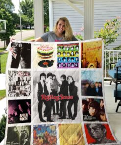 Buy The Rolling Stones Quilt Blanket & Quilt Bedding Set - Meteew