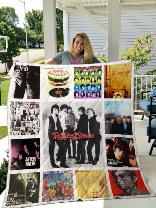 Buy The Rolling Stones Quilt Blanket & Quilt Bedding Set - Meteew