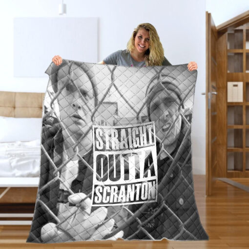 Buy The Office  Straight Outta Scranton Quilt Blanket & Quilt Bedding Set