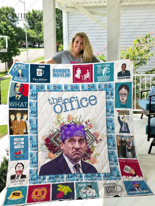 Buy The Office (American Tv Series) Sitcom Quilt Blanket & Quilt Bedding Set For Fans, Gift Birthday