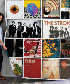 Buy The Strokes Quilt Blanket & Quilt Bedding Set 01