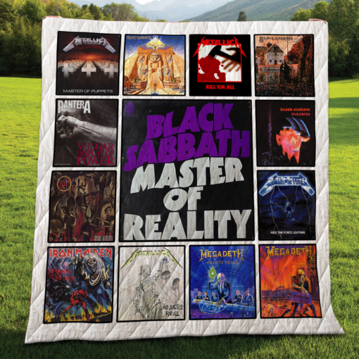 Buy The Top Metal Albums Of All Time Quilt Blanket & Quilt Bedding Set