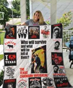 Buy The Texas Chain Saw Massacre T-Shirt Quilt Blanket & Quilt Bedding Set