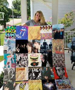 Buy The Rolling Stones Albums Quilt Blanket & Quilt Bedding Set For Fans Ver 25