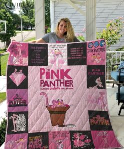 Buy The Pink Panther Quilt Blanket & Quilt Bedding Set For Fans