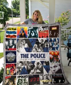 Buy The Police Albums Cover Poster Quilt Blanket & Quilt Bedding Set