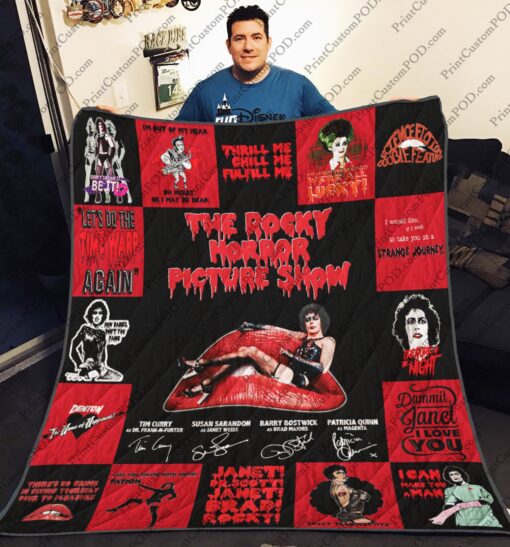 Buy The Rocky Horror Picture Show Quilt Blanket & Quilt Bedding Set For Fans Ver 17-3