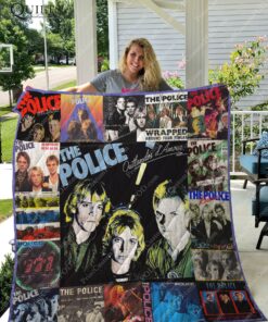 Buy The Police Albums Quilt Blanket & Quilt Bedding Set For Fans Ver 17