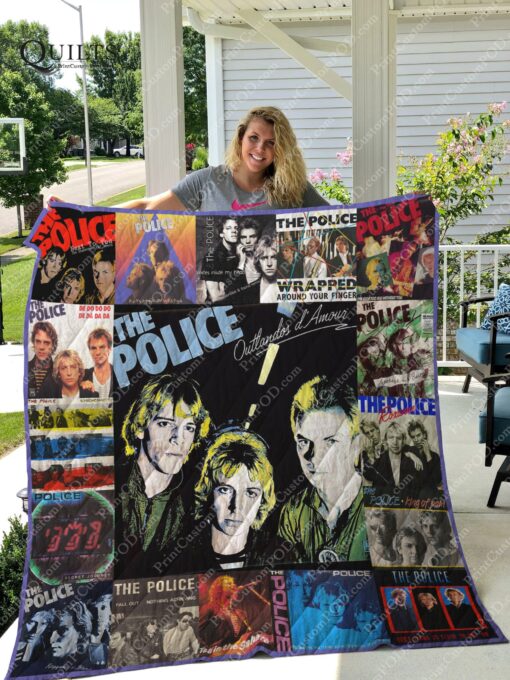 Buy The Police Albums Quilt Blanket & Quilt Bedding Set For Fans Ver 17