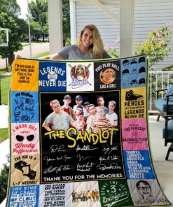 Buy The Sandlot Signed Quilt Blanket & Quilt Bedding Set 01