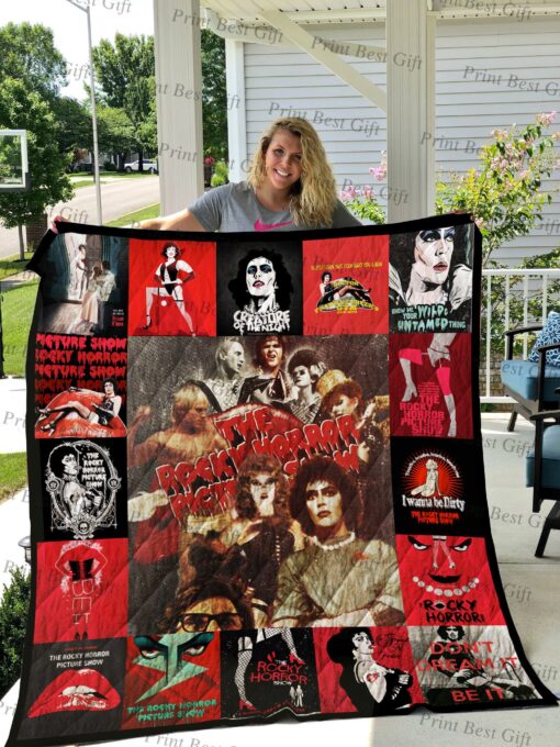 Buy The Rocky Horror Picture Show Poster Quilt Blanket & Quilt Bedding Set