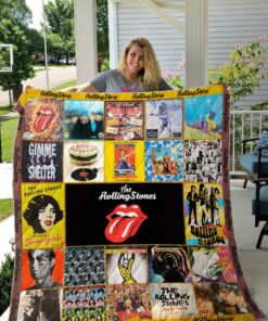 Buy The Rolling Stones 02 Quilt Blanket & Quilt Bedding Set