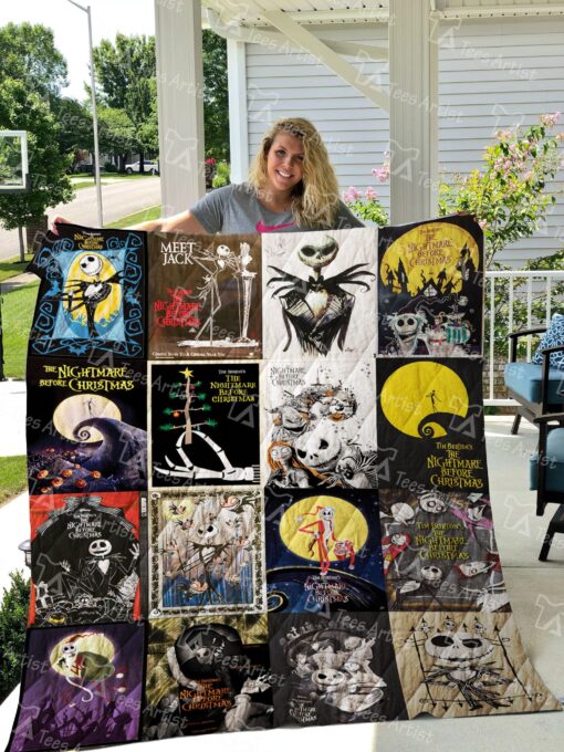 Buy The Nightmare Before Christmas Quilt Blanket & Quilt Bedding Set 0595