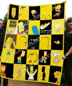 Buy The Simpsons Quilt Blanket & Quilt Bedding Set For Fans