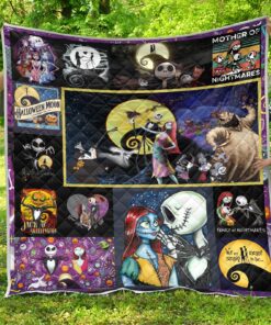 Buy The Nightmare Before Christmas Quilt Blanket & Quilt Bedding Set - Meteew