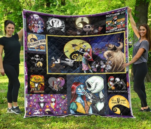 Buy The Nightmare Before Christmas Quilt Blanket & Quilt Bedding Set - Meteew