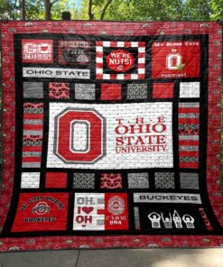 Buy The Ohio State University All Season Plus Size Quilt Blanket & Quilt Bedding Set