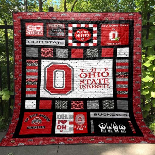 Buy The Ohio State University All Season Plus Size Quilt Blanket & Quilt Bedding Set