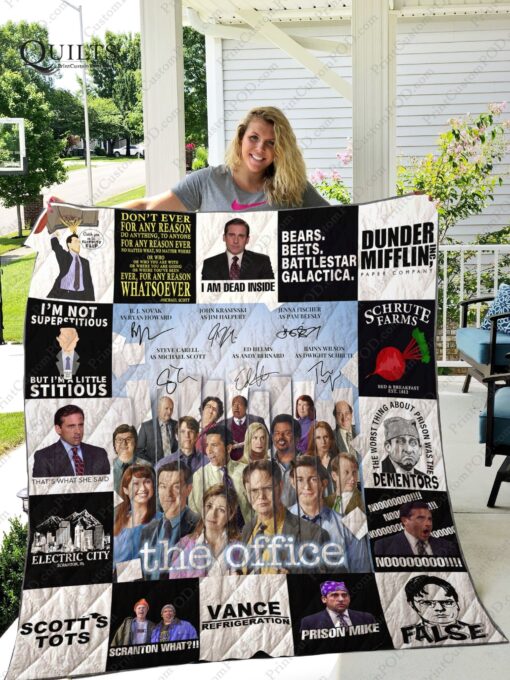 Buy The Office Plus Size Quilt Blanket & Quilt Bedding Set For Fans Ver 17