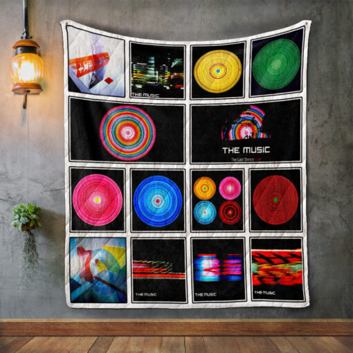 Buy The Music Album Covers Quilt Blanket & Quilt Bedding Set