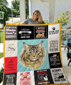 Buy The Road To My Heart Is Paved With Main Coon Paw Prints Quilt Blanket & Quilt Bedding Set Great Customized Blanket Gifts For Birthday Christmas Thanksgiving