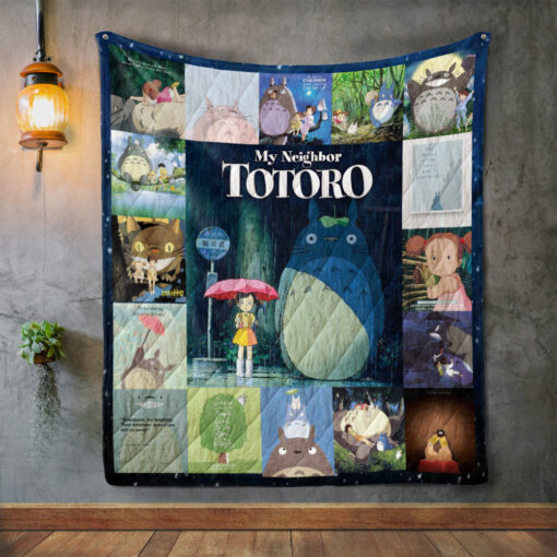 Buy Totoro 1988 Quilt Blanket & Quilt Bedding Set