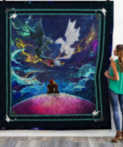 Buy Toothless &Amp;Amp; Light Fury 4 Quilt Blanket & Quilt Bedding Set