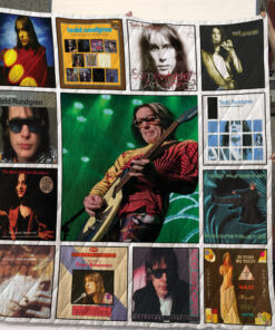 Buy Todd Rundgren Compilation Album Quilt Blanket & Quilt Bedding Set 02