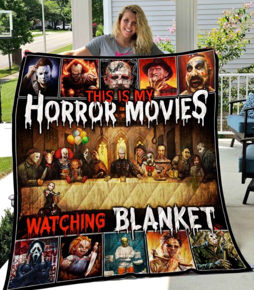 Buy This Is My Horror Movies Quilt Blanket & Quilt Bedding Set