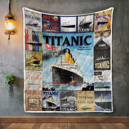 Buy Titanic Album Covers Quilt Blanket & Quilt Bedding Set