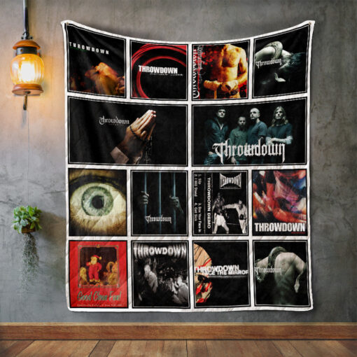 Buy Throwdown Album Covers Quilt Blanket & Quilt Bedding Set