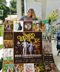 Buy The Wizard Of Oz Quilt Blanket & Quilt Bedding Set - Meteew