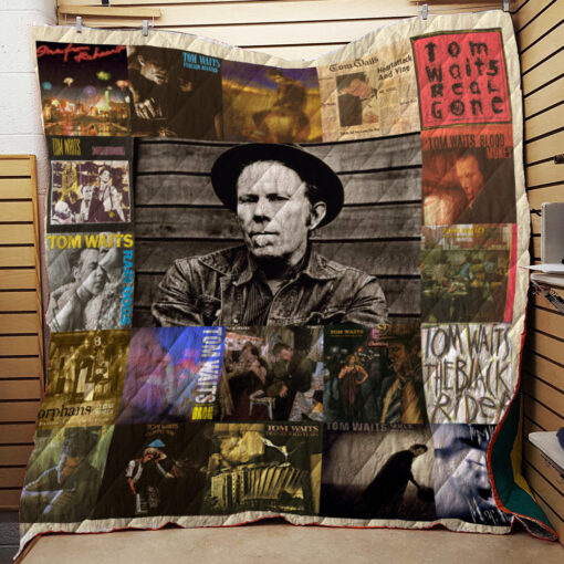 Buy Tom Waits Lp Albums Quilt Blanket & Quilt Bedding Set