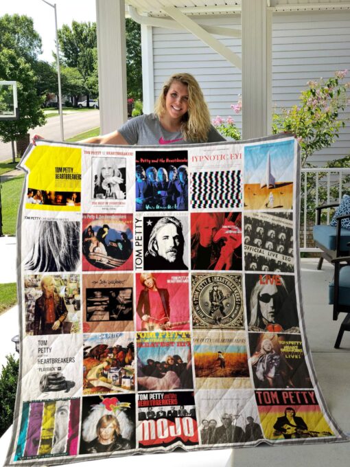 Buy Tom Petty Albums Cover Poster Quilt Blanket & Quilt Bedding Set Ver 4