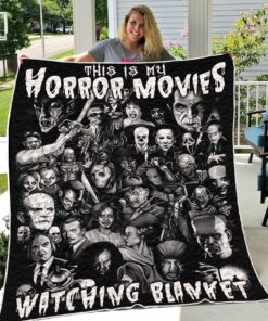 Buy This Is My Horror Movies Watching Blanket T89 Quilt Blanket & Quilt Bedding Set