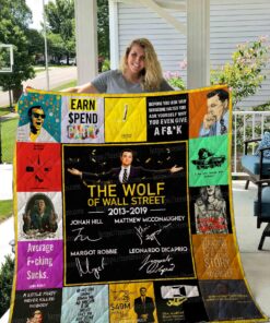 Buy The Wolf Of Wall Street Quilt Blanket & Quilt Bedding Set 01