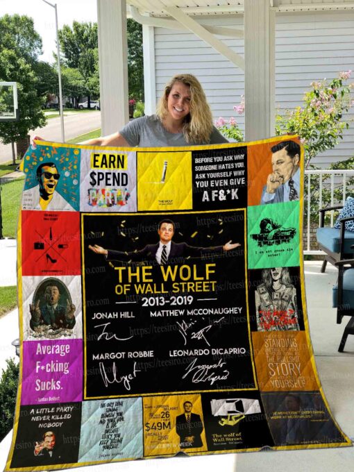 Buy The Wolf Of Wall Street Quilt Blanket & Quilt Bedding Set 01