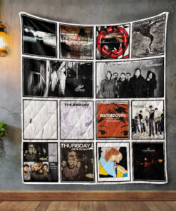 Buy Thursday Album Covers Quilt Blanket & Quilt Bedding Set