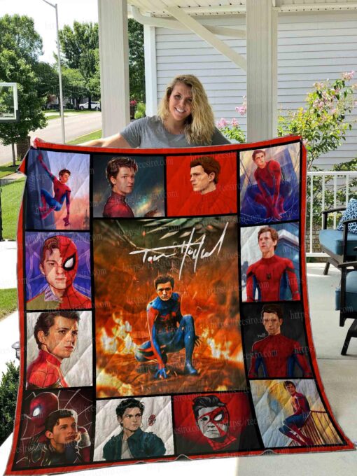 Buy Tom Holland Spider Man All Season Plus Size Quilt Blanket & Quilt Bedding Set