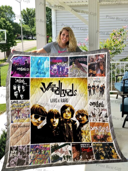 Buy The Yardbirds Albums Cover Poster Quilt Blanket & Quilt Bedding Set Ver 2