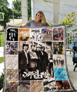 Buy The Yardbirds Albums Cover Poster Quilt Blanket & Quilt Bedding Set