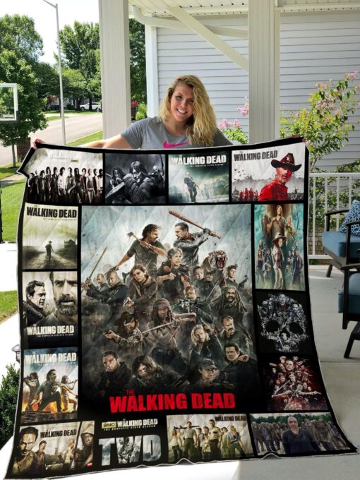 Buy The Walking Dead Tv Series Quilt Blanket & Quilt Bedding Set All Season Plus Size Quilt Blanket & Quilt Bedding Set