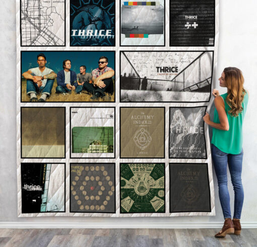 Buy Thrice Albums Quilt Blanket & Quilt Bedding Set 02