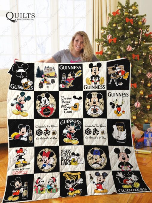 Buy Tlmus Guinness Beer+ Mickey Quilt Blanket & Quilt Bedding Set