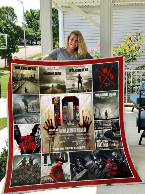 Buy The Walking Dead Quilt Blanket & Quilt Bedding Set - Meteew