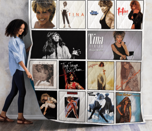 Buy Tina Turner Albums Quilt Blanket & Quilt Bedding Set 02