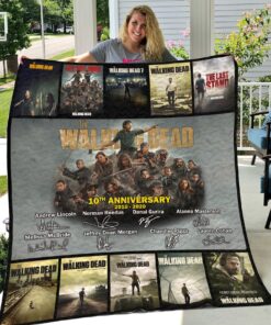 Buy The Walking Dead 10Th Vr1-Quilt Blanket & Quilt Bedding Set