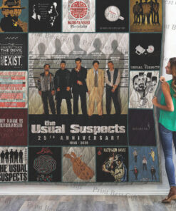 Buy The Usual Suspects Poster Quilt Blanket & Quilt Bedding Set